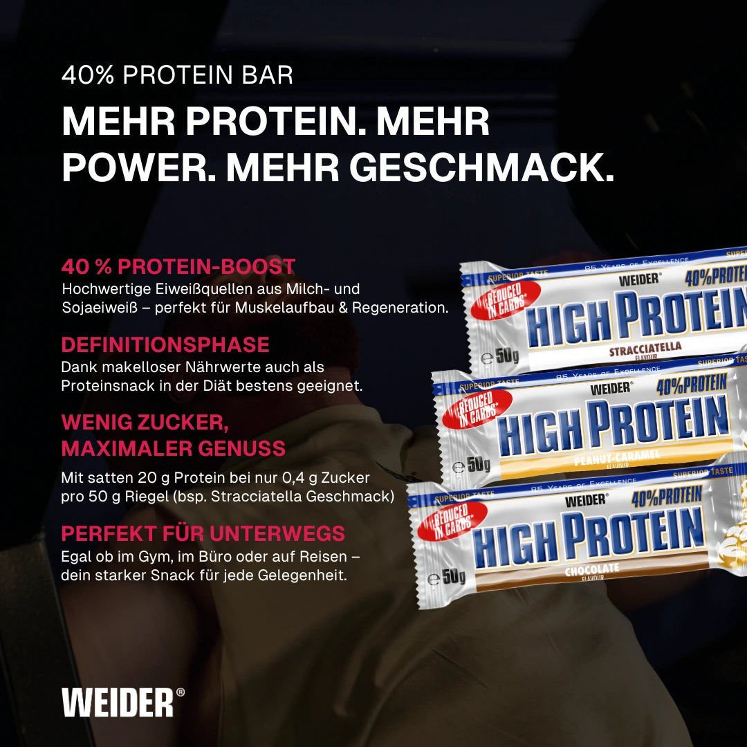 40% Protein Bar