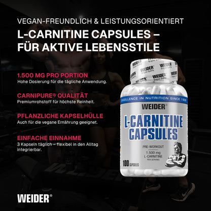 l carnitine einnahme L-Carnitine Capsules