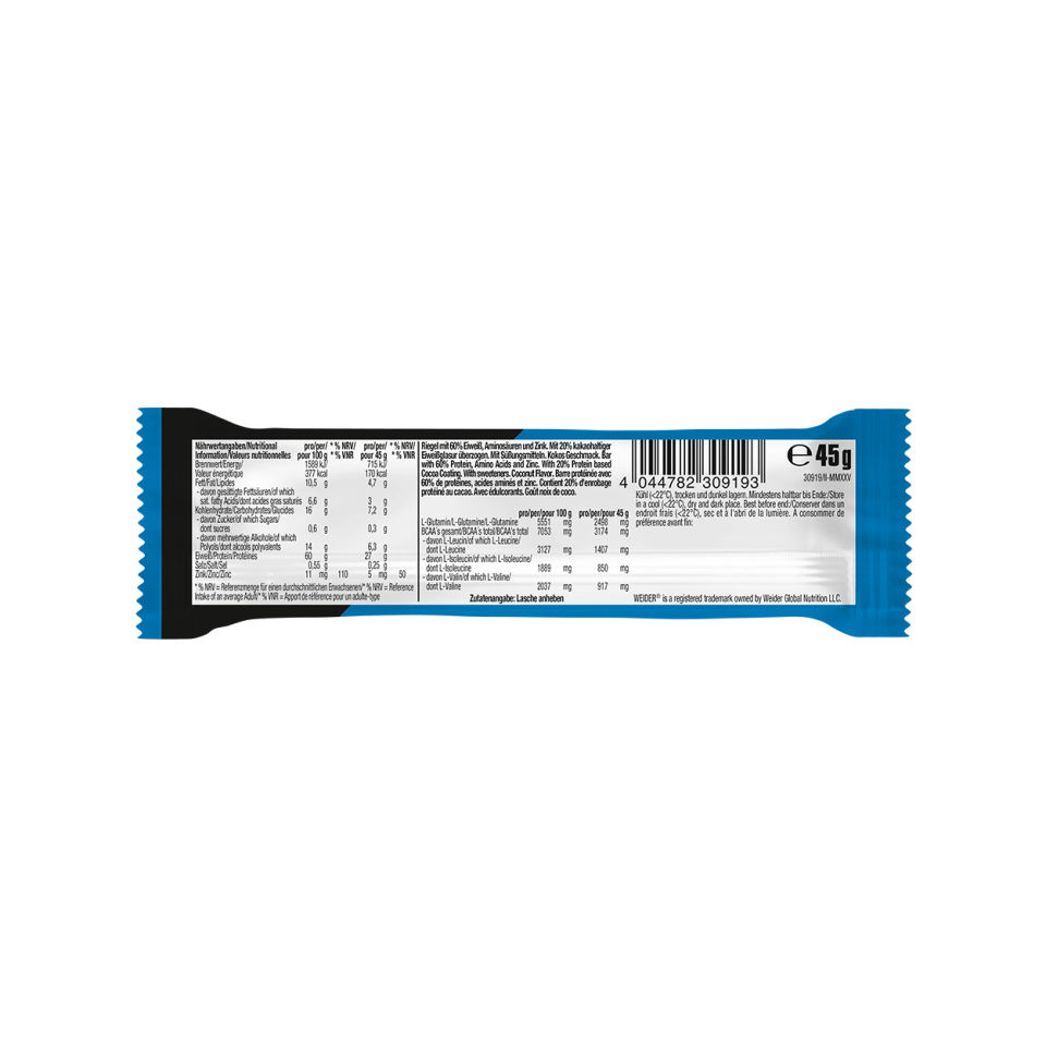 60% Protein Bar